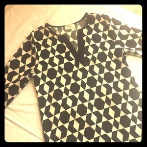 Everly long sleeve shift dress